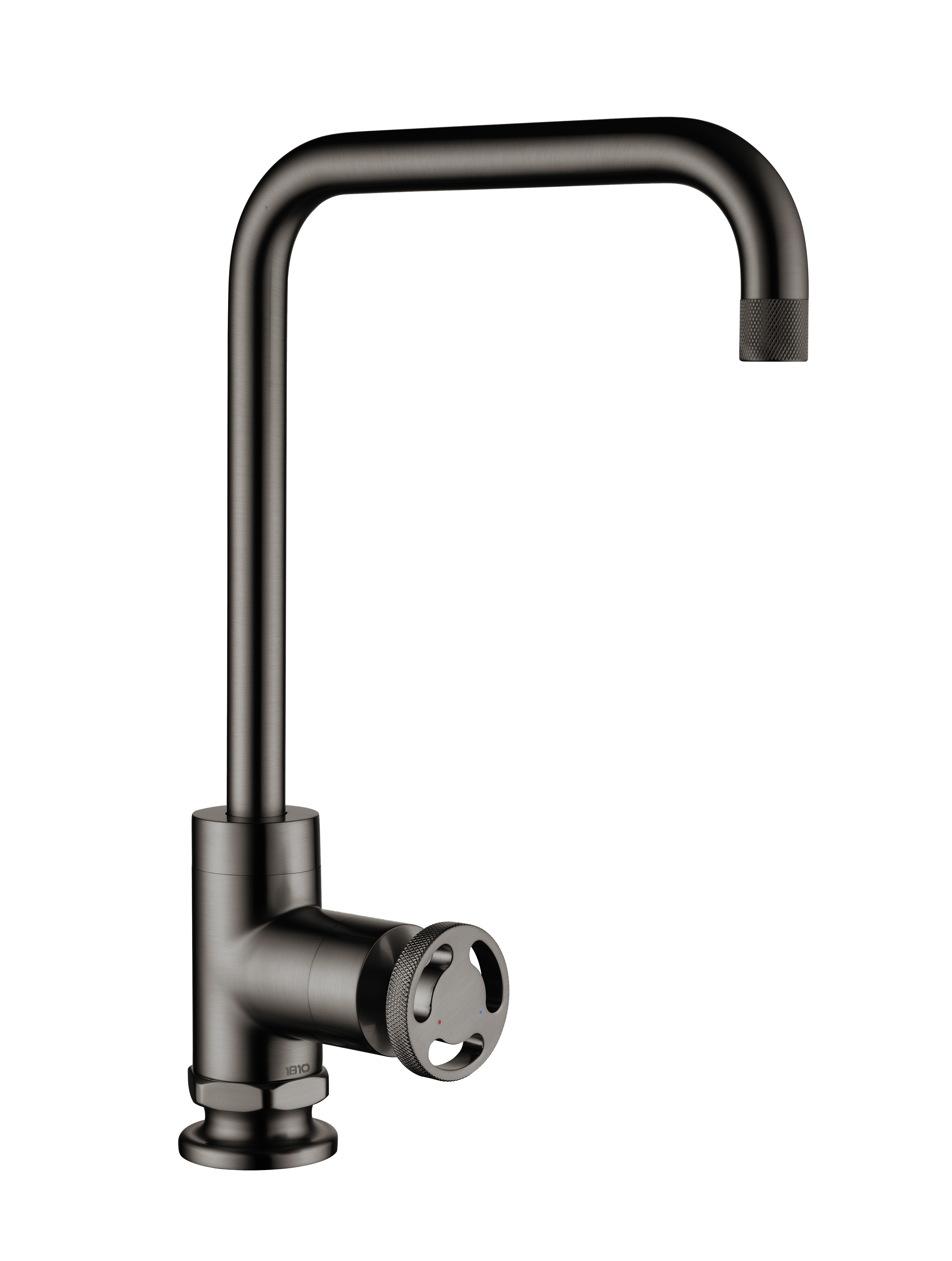 Gun Metal Henry Holt Single Lever Kitchen Taps